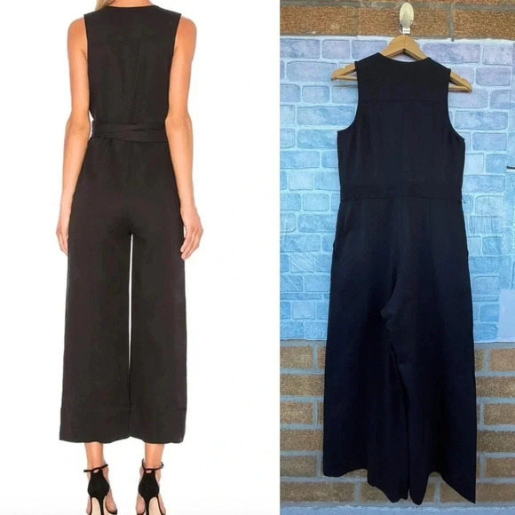 Ulla Johnson Cunningham Black Jumpsuit
Zipper Front Sleeveless 4 - Picture 3 of 15